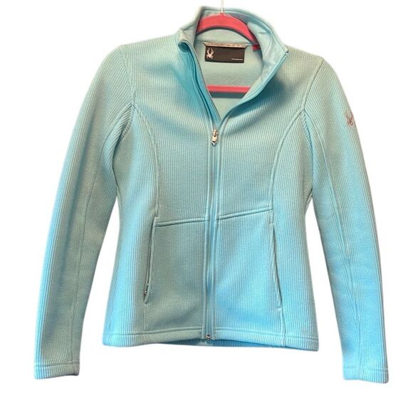 Spyder jacket powder blue small - Picture 1 of 8